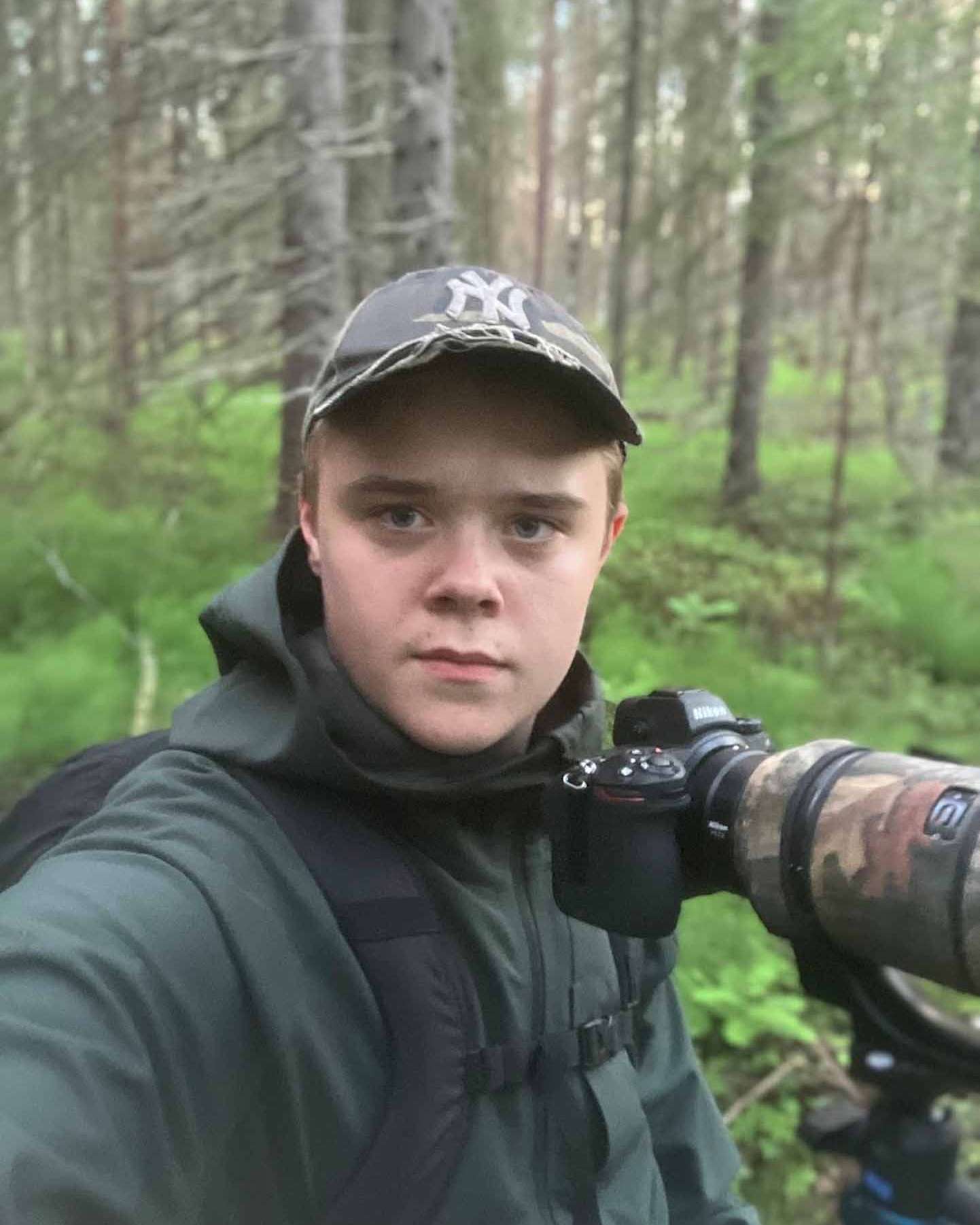 © Axel Holmberg. Sveriges Unga Naturfotografer.